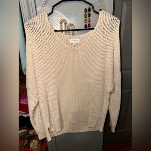 Lucky Brand Tan Sweater